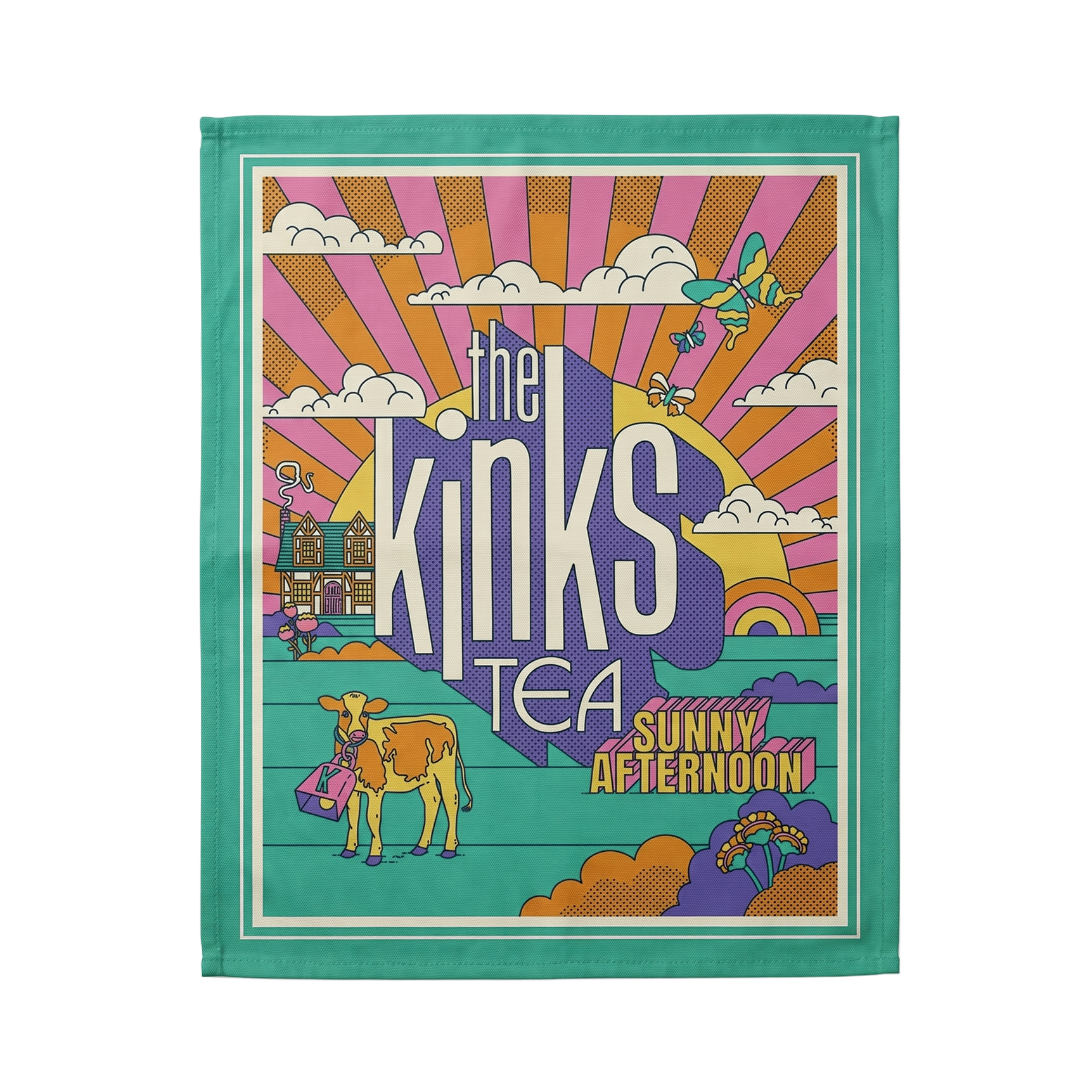Sunny Afternoon Tea Towel